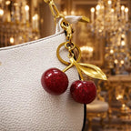SPARKLING CHERRY KEYCHAIN Mehtab.pk