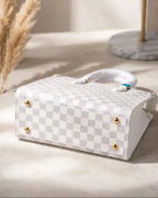 CHECKERED HANDBAG Mehtab.pk