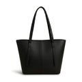 Vintage Moon leather tote bag for women, brown textured office handbag by Mehtab.pk
