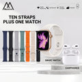 7-in-1 Series 11 Smart watch with earbuds