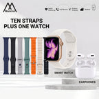 7-in-1 Series 11 Smart watch with earbuds