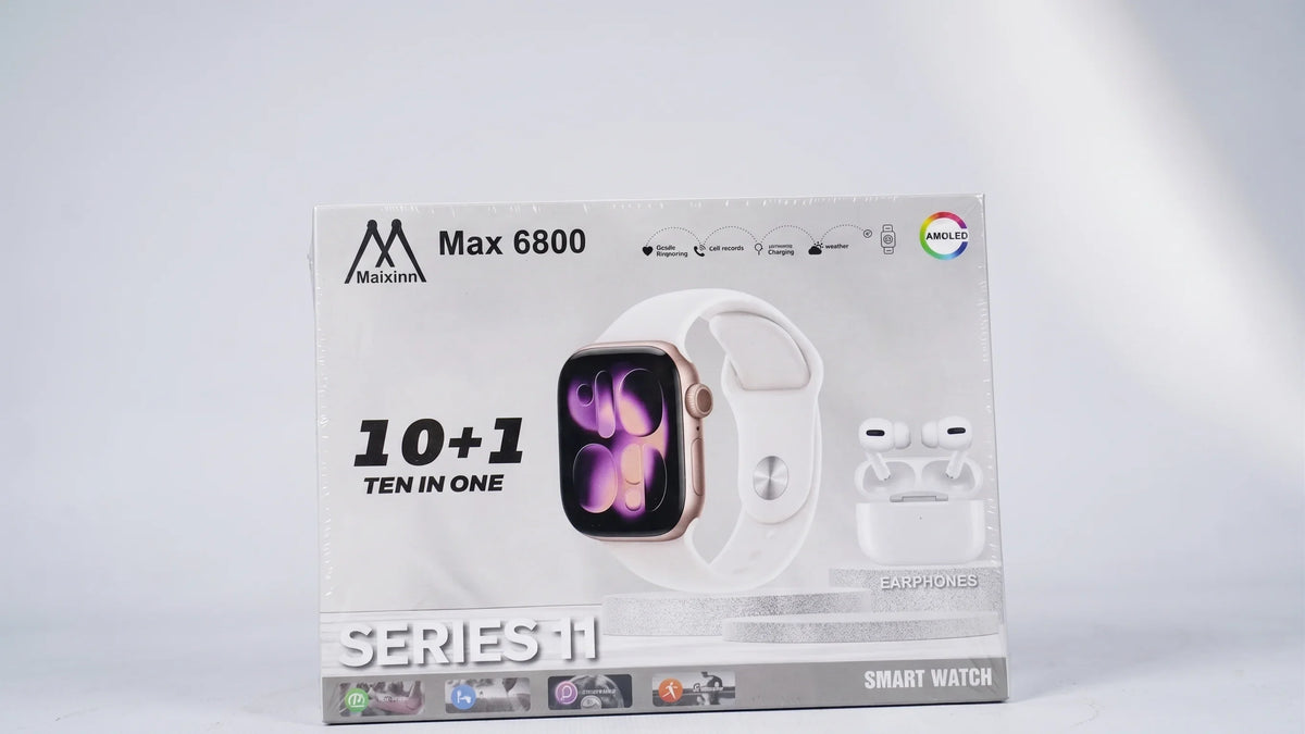 7-in-1 Series 11 Smart watch with earbuds