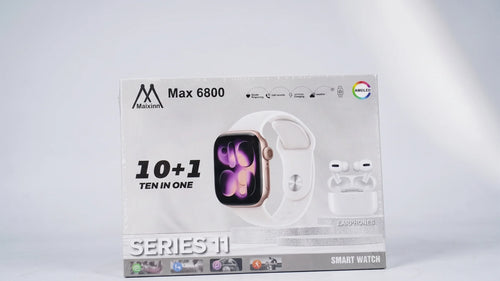7-in-1 Series 11 Smart watch with earbuds