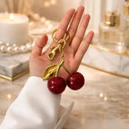SPARKLING CHERRY KEYCHAIN Mehtab.pk