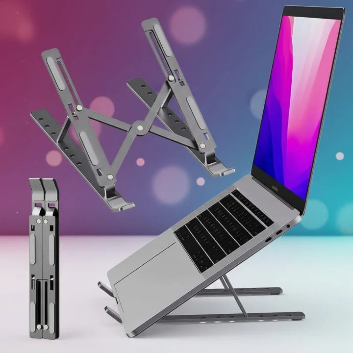 Adjustable Laptop Stand With Box & Cover.