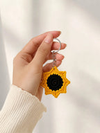 SUNFLOWER KEYCHAIN